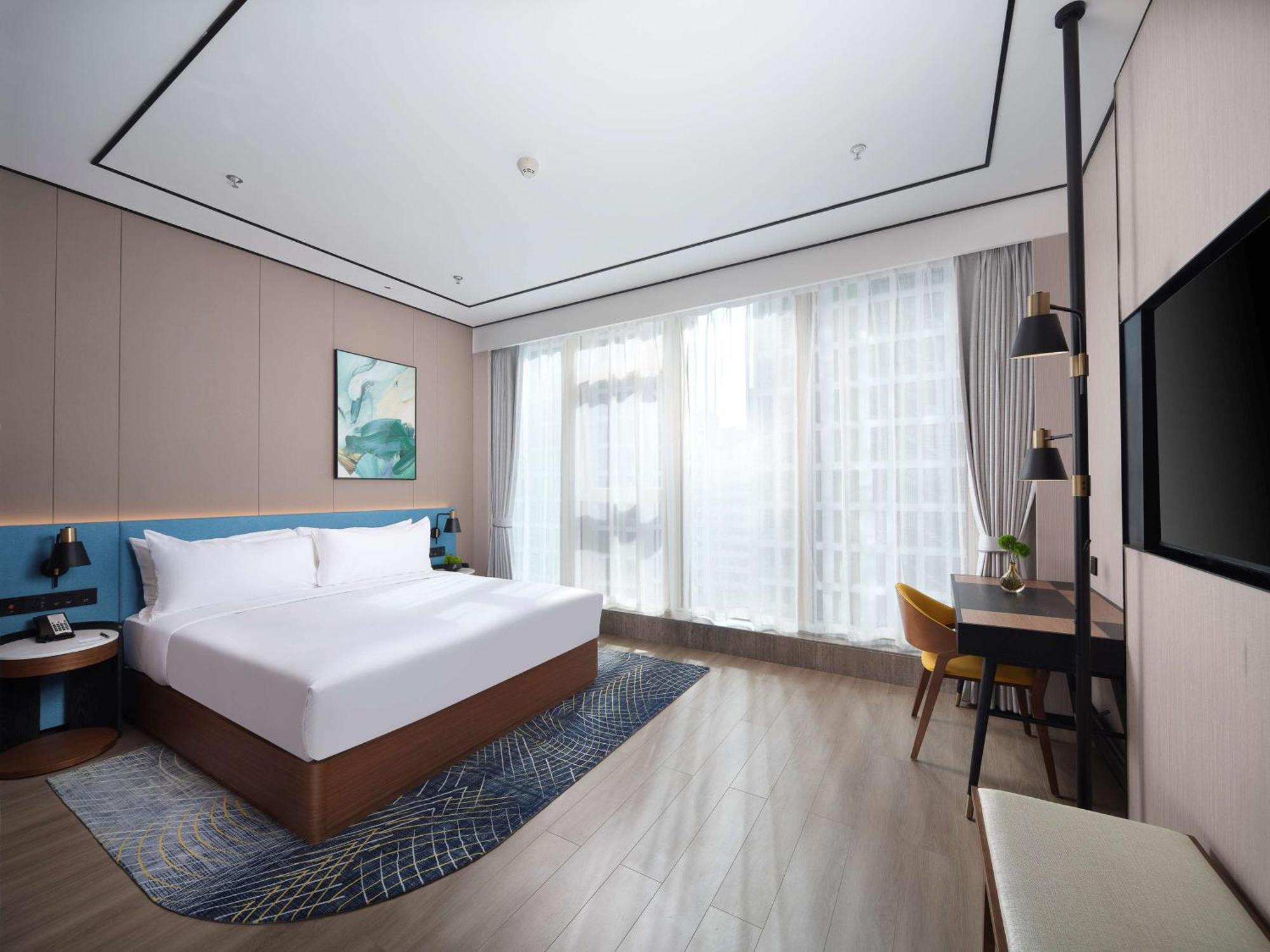 Hilton Garden Inn Hangzhou Xixi Zijingang Bagian luar foto