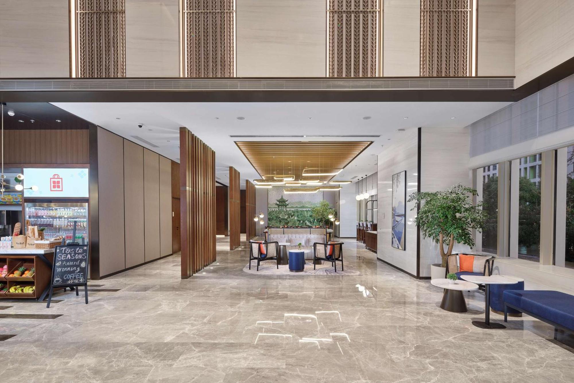 Hilton Garden Inn Hangzhou Xixi Zijingang Bagian luar foto