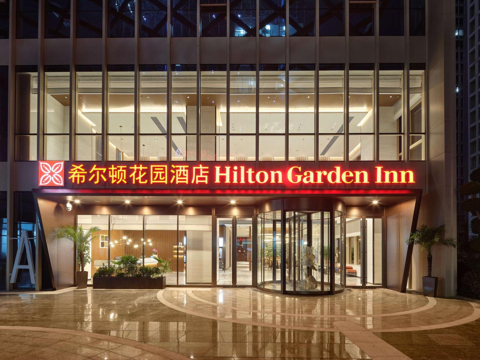 Hilton Garden Inn Hangzhou Xixi Zijingang Bagian luar foto