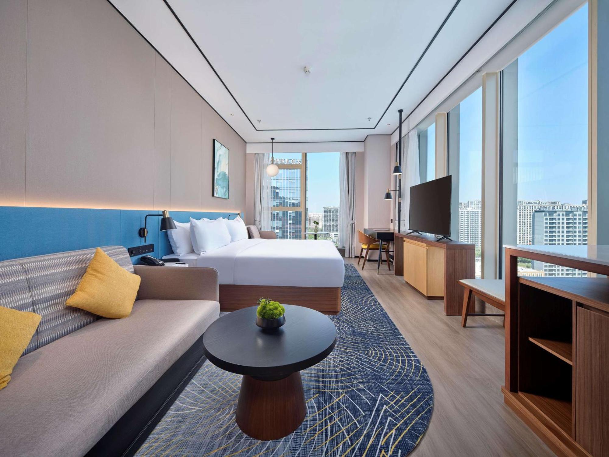 Hilton Garden Inn Hangzhou Xixi Zijingang Bagian luar foto